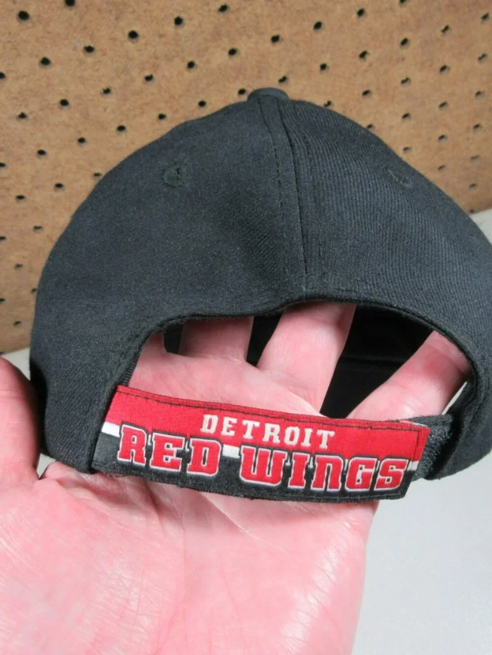 Vintage Y2K Reebok mens Detroit Red Wings strapback NHL hockey hat OS